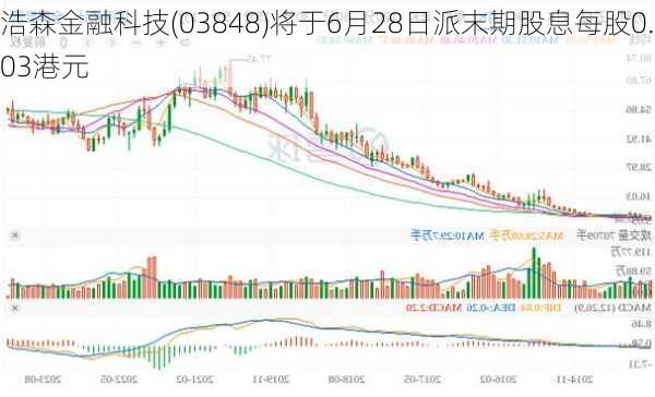 浩森金融科技(03848)将于6月28日派末期股息每股0.03港元