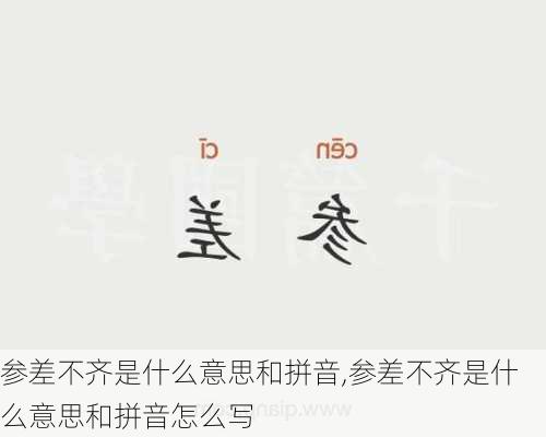 参差不齐是什么意思和拼音,参差不齐是什么意思和拼音怎么写