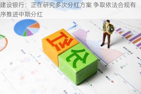 建设银行：正在研究多次分红方案 争取依法合规有序推进中期分红