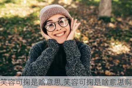 笑容可掬是啥意思,笑容可掬是啥意思啊