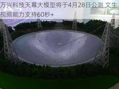 万兴科技天幕大模型将于4月28日公测 文生视频能力支持60秒+