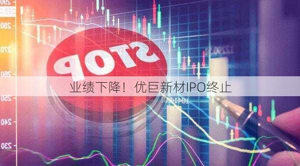 业绩下降！优巨新材IPO终止