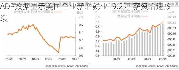 ADP数据显示美国企业新增就业19.2万 薪资增速放缓