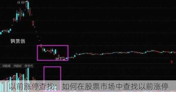 以前涨停查找：如何在股票市场中查找以前涨停