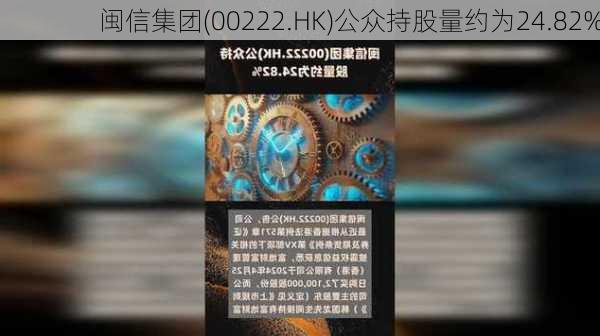 闽信集团(00222.HK)公众持股量约为24.82%