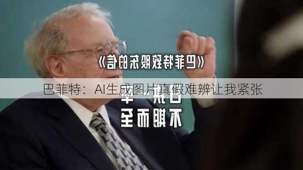 巴菲特：AI生成图片真假难辨让我紧张