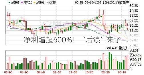 净利增超600%！“后浪”来了