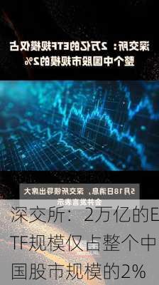 深交所：2万亿的ETF规模仅占整个中国股市规模的2%