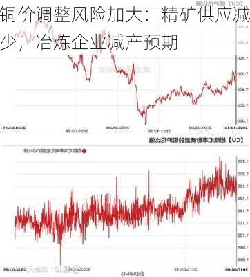 铜价调整风险加大：精矿供应减少，冶炼企业减产预期