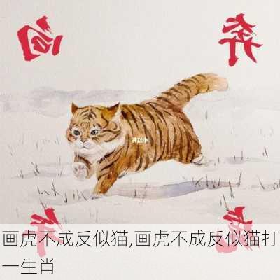 画虎不成反似猫,画虎不成反似猫打一生肖