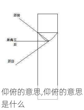 仰俯的意思,仰俯的意思是什么