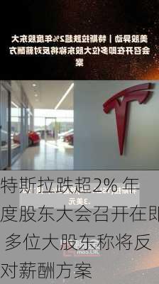 特斯拉跌超2% 年度股东大会召开在即 多位大股东称将反对薪酬方案