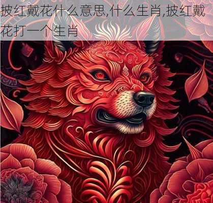 披红戴花什么意思,什么生肖,披红戴花打一个生肖