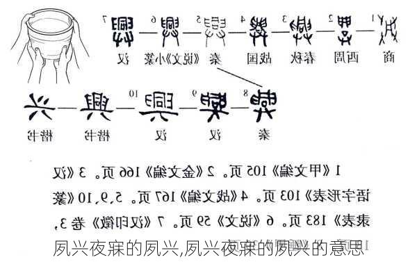 夙兴夜寐的夙兴,夙兴夜寐的夙兴的意思