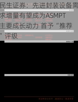 民生证券：先进封装设备需求增量有望成为ASMPT主要成长动力 首予“推荐”评级