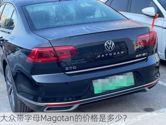 大众带字母Magotan的价格是多少？