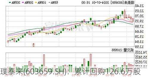 璞泰来(603659.SH)：累计回购126.6万股