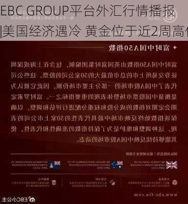 EBC GROUP平台外汇行情播报|美国经济遇冷 黄金位于近2周高位