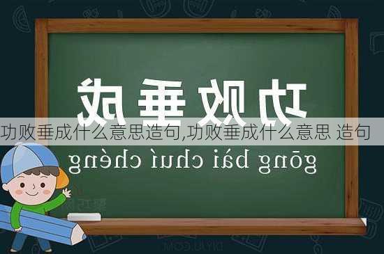 功败垂成什么意思造句,功败垂成什么意思 造句