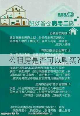 公租房是否可以购买？