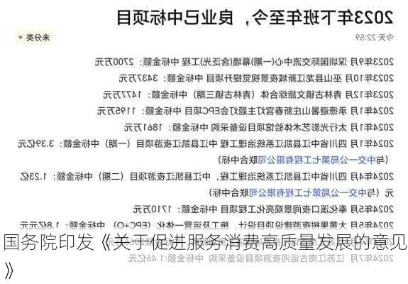 国务院印发《关于促进服务消费高质量发展的意见》