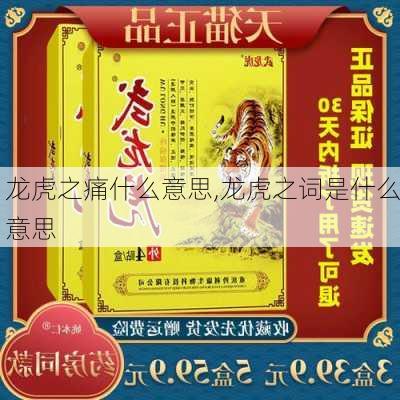 龙虎之痛什么意思,龙虎之词是什么意思