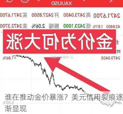 谁在推动金价暴涨？美元信用裂痕逐渐显现