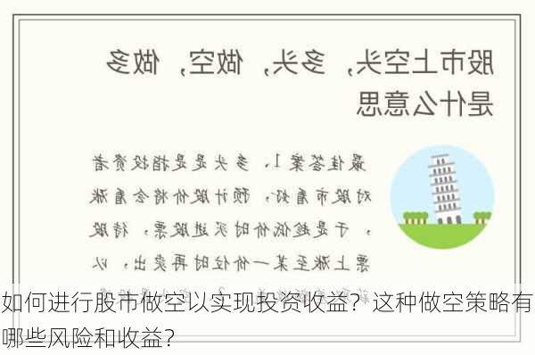 如何进行股市做空以实现投资收益？这种做空策略有哪些风险和收益？