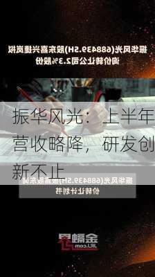 振华风光：上半年营收略降，研发创新不止