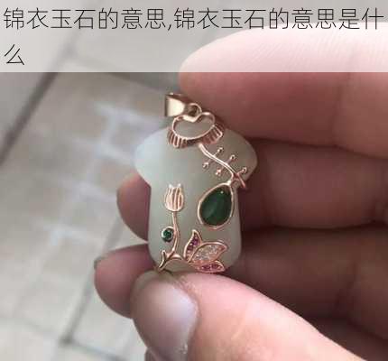 锦衣玉石的意思,锦衣玉石的意思是什么