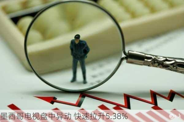 墨西哥电视盘中异动 快速拉升5.38%