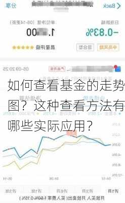 如何查看基金的走势图？这种查看方法有哪些实际应用？