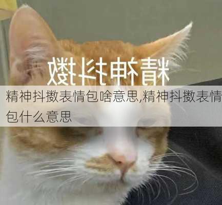 精神抖擞表情包啥意思,精神抖擞表情包什么意思