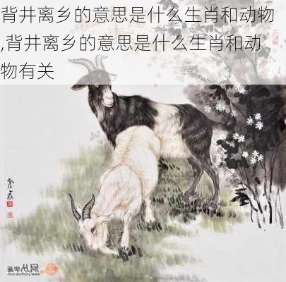 背井离乡的意思是什么生肖和动物,背井离乡的意思是什么生肖和动物有关