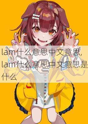 lam什么意思中文意思,lam什么意思中文意思是什么