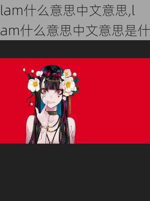 lam什么意思中文意思,lam什么意思中文意思是什么