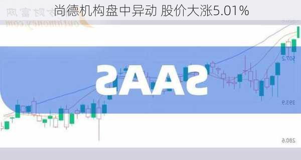 尚德机构盘中异动 股价大涨5.01%