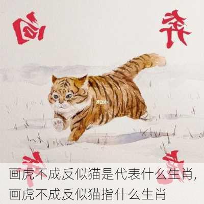 画虎不成反似猫是代表什么生肖,画虎不成反似猫指什么生肖