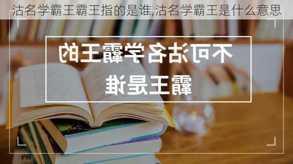 沽名学霸王霸王指的是谁,沽名学霸王是什么意思