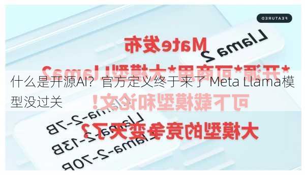 什么是开源AI？官方定义终于来了 Meta Llama模型没过关