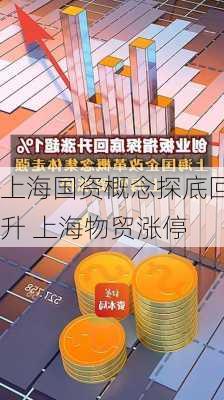 上海国资概念探底回升 上海物贸涨停