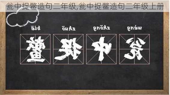 瓮中捉鳖造句二年级,瓮中捉鳖造句二年级上册