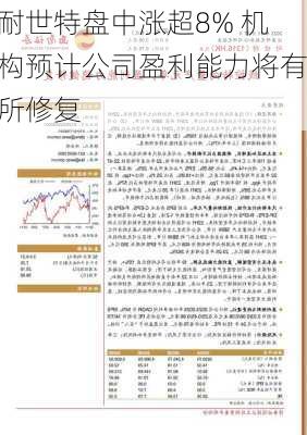 耐世特盘中涨超8% 机构预计公司盈利能力将有所修复